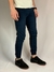 Calça jogger em sarja masculina azul marinho - comprar online