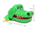 Brinquedo Jogo Crocodilo Morde Dedo 100% Abs 8cm Altura TK-AB3182 na internet