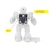 Robô de polícia espacial com balas de borracha leve e sonora - Cia dos Brinquedos 