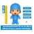 BONECO DE VINIL POCOYO GRANDE - Cia dos Brinquedos 