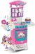 Cozinha Infantil Completa Meg Doll C/ Som Luz Sai Água - Magic Toys - Cia dos Brinquedos 