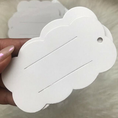Embalagem Tag Nuvem Para Laços e Bico de Pato 10 Unidades - comprar online
