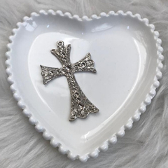 Crucifixo Para Terço De Noiva Prata - comprar online