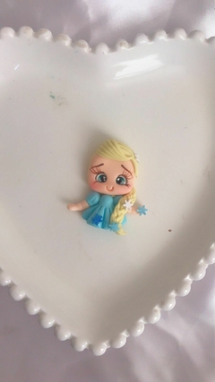 Imagem do Aplique de Biscuit Princesas e Bonecas Para Laços, Enfeites, Chaveiros, Lembrancinhas e Pingentes