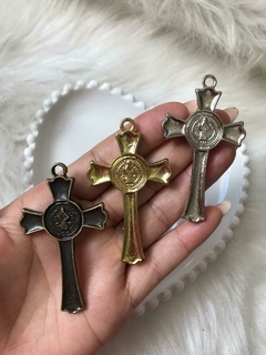 Crucifixo Para Terço De São Bento - Donana Biju