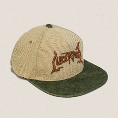 GORRA BEIGE Y VERDE PLANA - comprar online