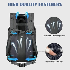 Mochila de viaje mochilero impermeable resistente interperie 85L - tienda online