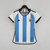 Camisa Retrô Feminina Argentina 2022 - Adidas