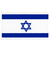 Bandeira De Israel Oficial 150 X 90 Cm Alta Qualidade