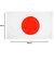 Bandeira Do JapÆo Oficial 150 X 90 Cm Alta Qualidade