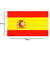 Bandeira Da Espanha Oficial 150 X 90 Cm Alta Qualidade