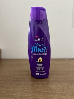 Aussie Shampoo miracle moist 360ml com avocado e óleo de jojoba