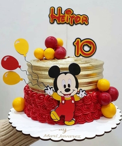 ARQUIVO DE CORTE TOPO DE BOLO MICKEY EM CAMADAS