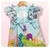 Vestido Infantil Temático Galinha Pintadinha Azul - comprar online