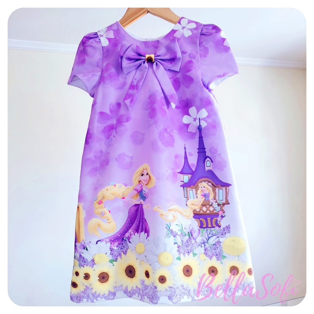 Romper Vestido Temático - Princesa Sofia