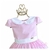 Vestido Laura Baby Xadrez Vichy Rosa - comprar online