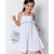 Vestido Infantil Entre Folhagens – Branco -56700