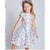 Vestido Infantil Glam Estampa Floral Delicado-56597