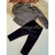 Conjunto Camisa ML com Calça Sarja JOHNNY FOX - 70980 - loja online