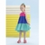 Vestido Infantil Mon Sucré Três Marias Colorido Hapiness - 21028