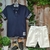Conjunto Infantil Camisa Polo Suedine Preto Johnny Fox-53178 02