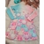 Vestido Infantil Térmico Peluciado Ursinhas Carinhosas Infanti Multicores- 62899