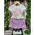 Short Infantil em Moletom com Cintinho traçada Detalhes em Glitter INFANTI - 65857 - comprar online