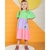Vestido Infantil Momi Verão Princesa Três Cores- j4540 - comprar online