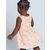 Conjunto Infantil Bebê Menina Vestido + Calcinha Estampa Sabor da Alegria - Rosa- 57044