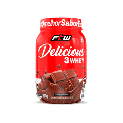 DELICIOUS 3 WHEY FTW 900g - CHOCOLATE