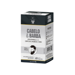 CABELO E BARBA HEALTH LABS 60 CAPSULAS