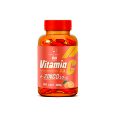 VITAMIN C + ZINCO HEALTH LABS - 90 CAPSULAS