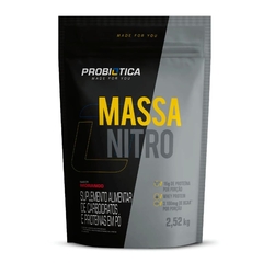 MASSA NITRO REFIL 2,52KG PROBIOTICA - MORANGO