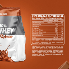 100% WHEY FLAVOUR ATLHETICA PACOTE 900G - CHOCOLATE - comprar online