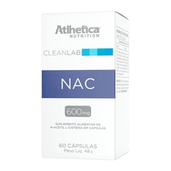 CLEANLAB NAC 600 mg ATLHETICA 60 CAPSULAS