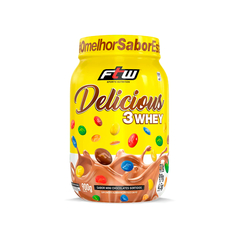 DELICIOUS 3 WHEY FTW 900g - MINI CHOCOLATE SORTIDOS