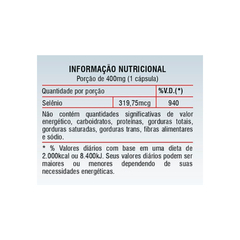 SELENIO QUELATO HEALTH LABS - 60 CAPSULAS - comprar online