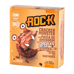 CRACKER MONSTER ROCK 55G - CHOCO BELGA