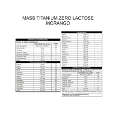 MASS TITANIUM 17500 MAX TITANIUM ZERO LACTOSE REFIL 2,4KG - MORANGO - comprar online