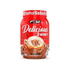 DELICIOUS 3 WHEY FTW 900g - CAPPUCCINO