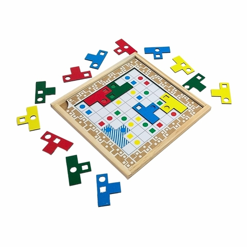 Jogo de Damas Adaptado - Carlu Brinquedos 