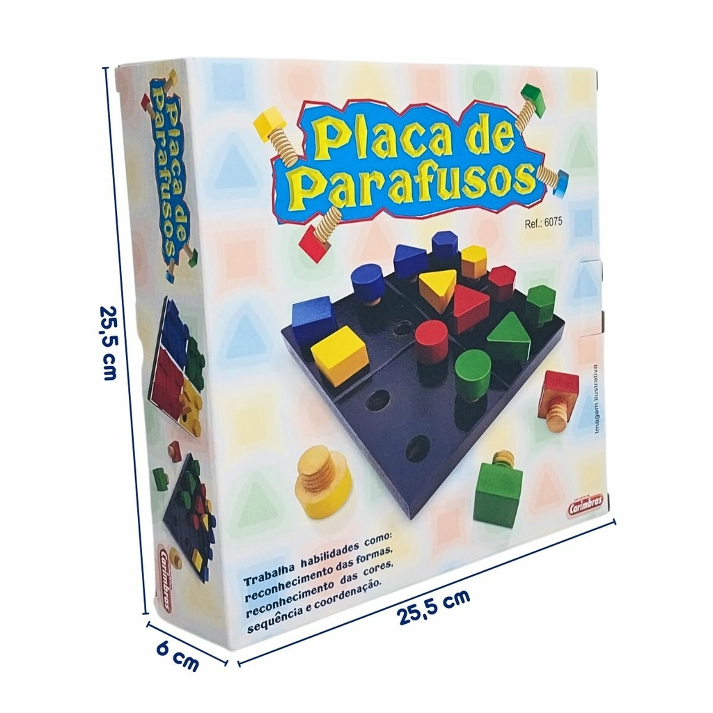 Jogo Educativo De Matemática Dominó de Formas Geométricas Carimbras