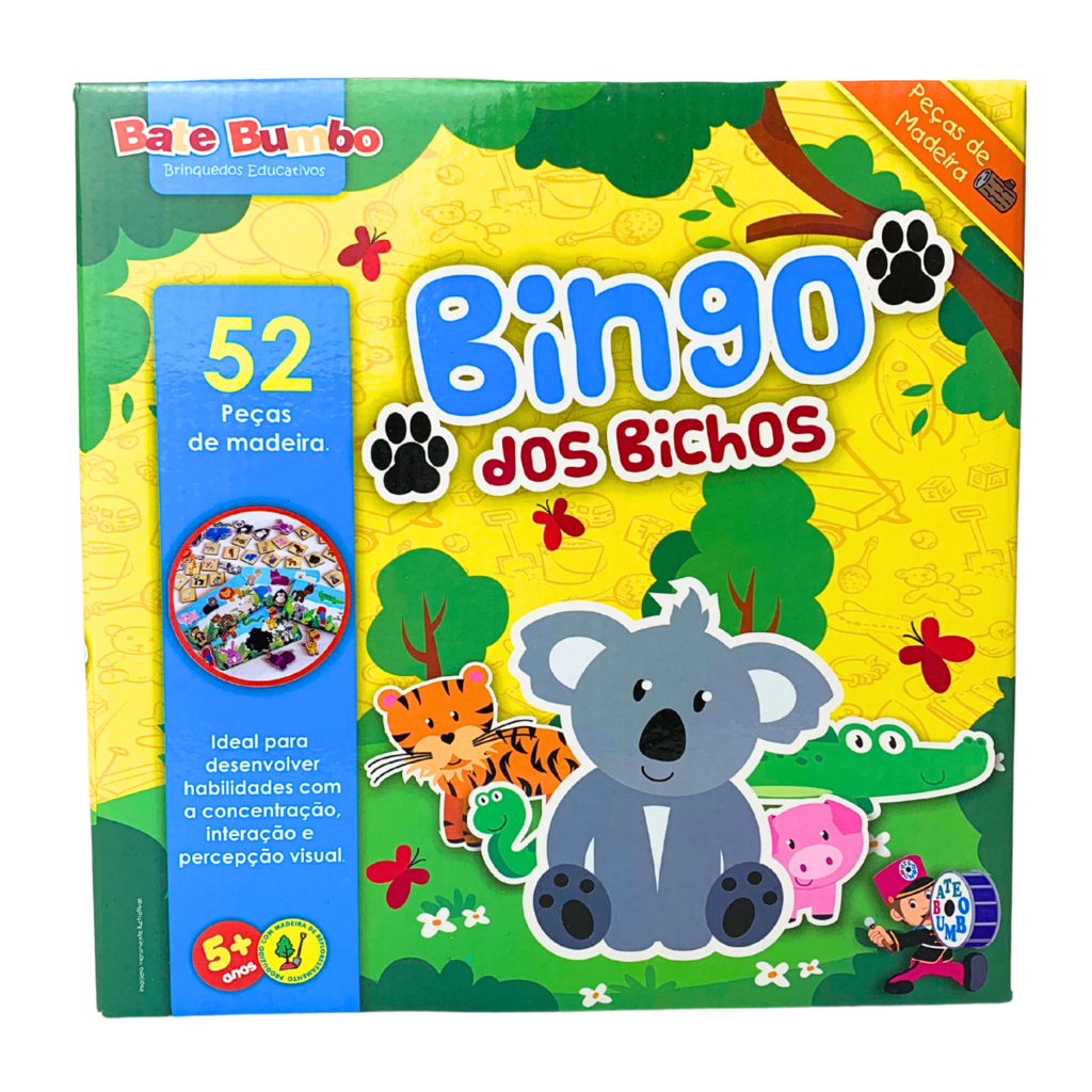 Kit 2 Jogos Bingo dos Bichos + Domino Animais 4ano 5ano 6ano - BATEMBUMBO -  Outros Jogos - Magazine Luiza