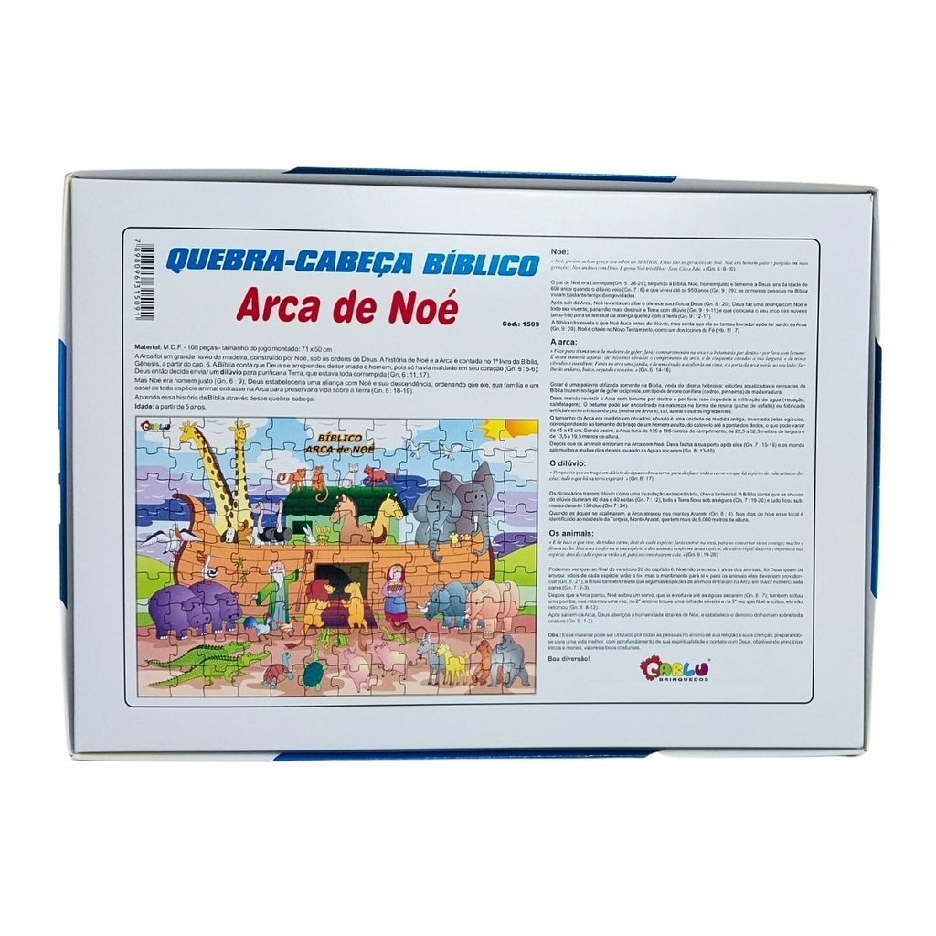 Brinquedo Infantil Jogo De Tabuleiro Cartas Dado Bíblico