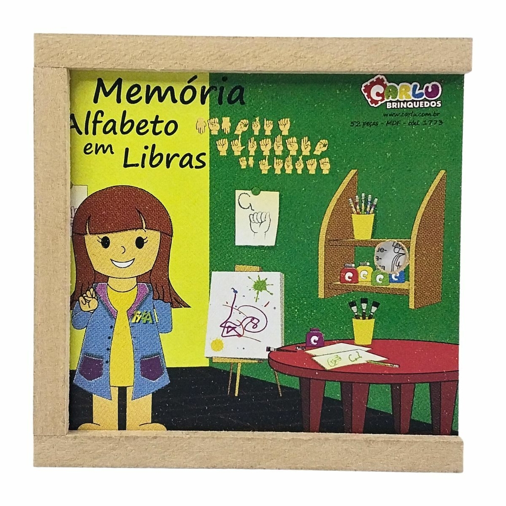 Kit 06 Jogos Educativos Infantil Pedagógico Memória Alfabeto