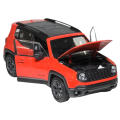 Miniatura De Ferro Jeep Renegade Trailhawk 1/24 16cm Welly - loja online