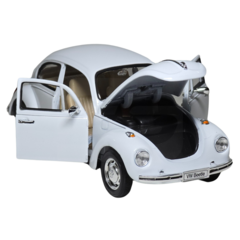 Miniatura De Ferro Volkswagen Fusca 1/24 16cm Welly