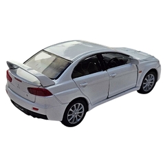 Miniatura De Ferro Mitsubishi Lancer Evolution X 12cm 1:36 - comprar online