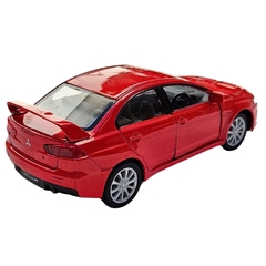 Miniatura De Ferro Mitsubishi Lancer Evolution X 12cm 1:36 - loja online