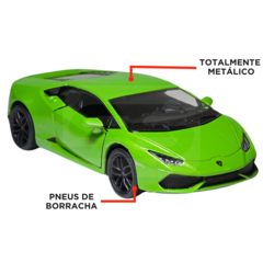 Miniatura Lamborghini Huracán LP610-4 1/36 12cm KiNSMART - Stage Store